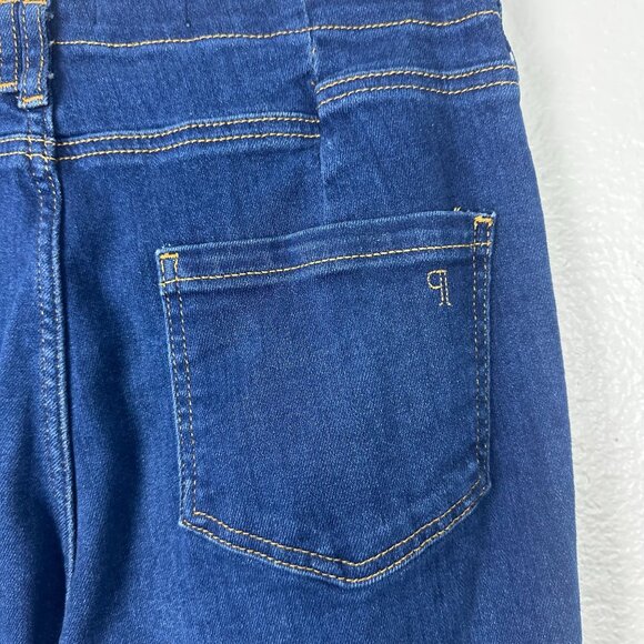 Anthropologie Pilcro Kick Mid Rise Crop Flare Jeans 29 Boho Minimalist Contempor - Picture 9 of 12